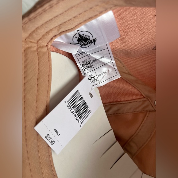 ✨Disney Shimmering Rose Gold Hat with Iconic Ears✨ - Picture 4 of 4